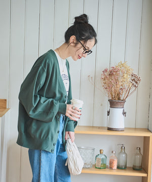 Dグリーン モデル：162cm M着用