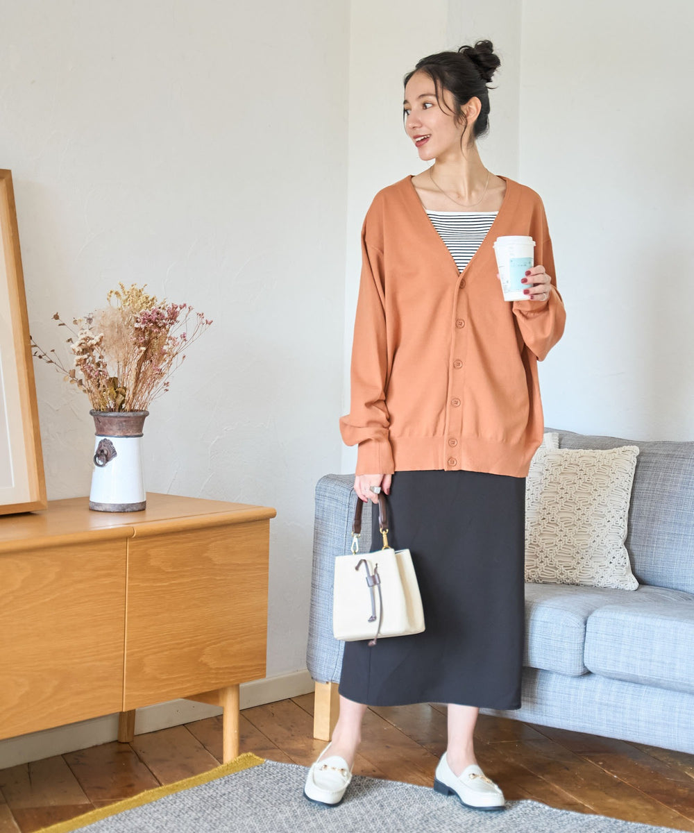 オレンジ モデル：162cm M着用