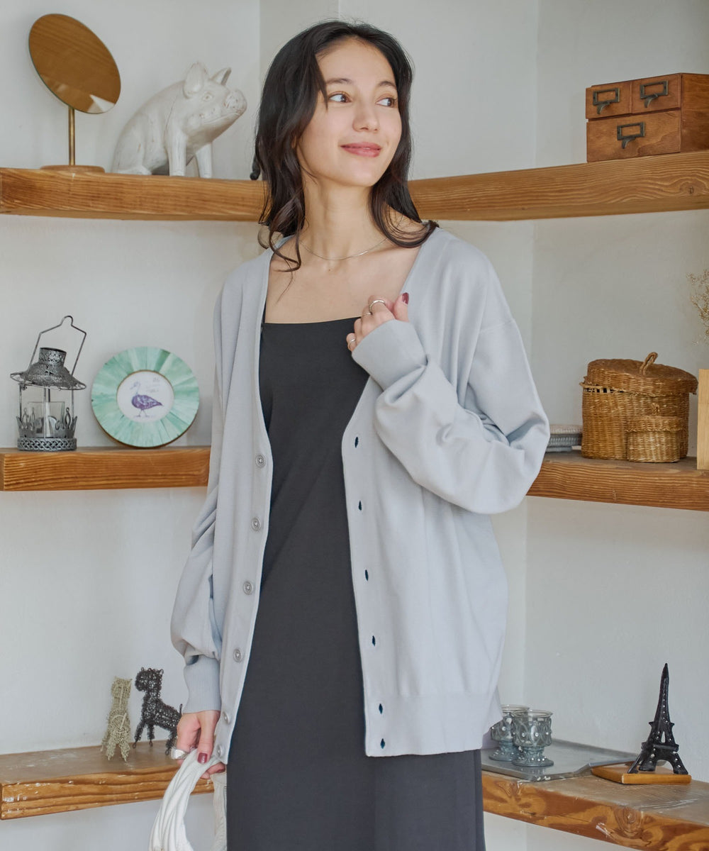 Lグレー モデル：162cm M着用