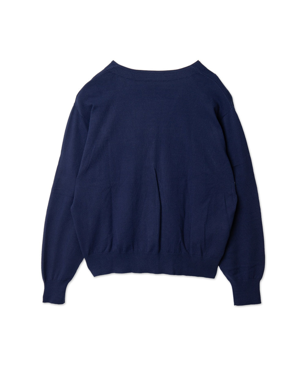 ドロップショルダーカーディガン