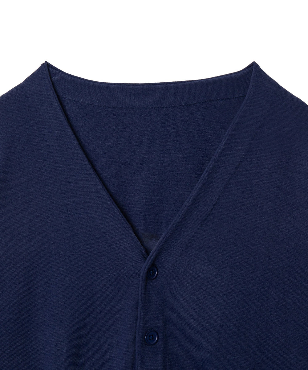 ドロップショルダーカーディガン