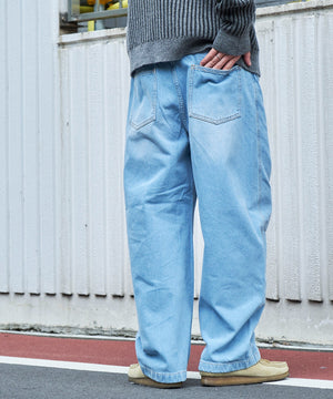 デニム淡 モデル：180cm L着用