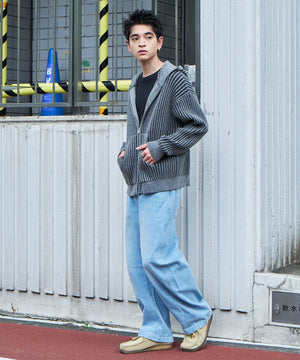 デニム淡 モデル：180cm L着用