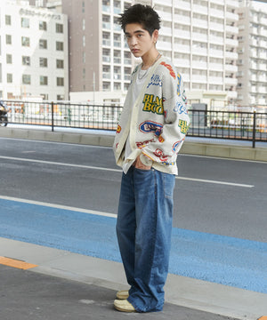 ホワイト モデル：180cm L着用