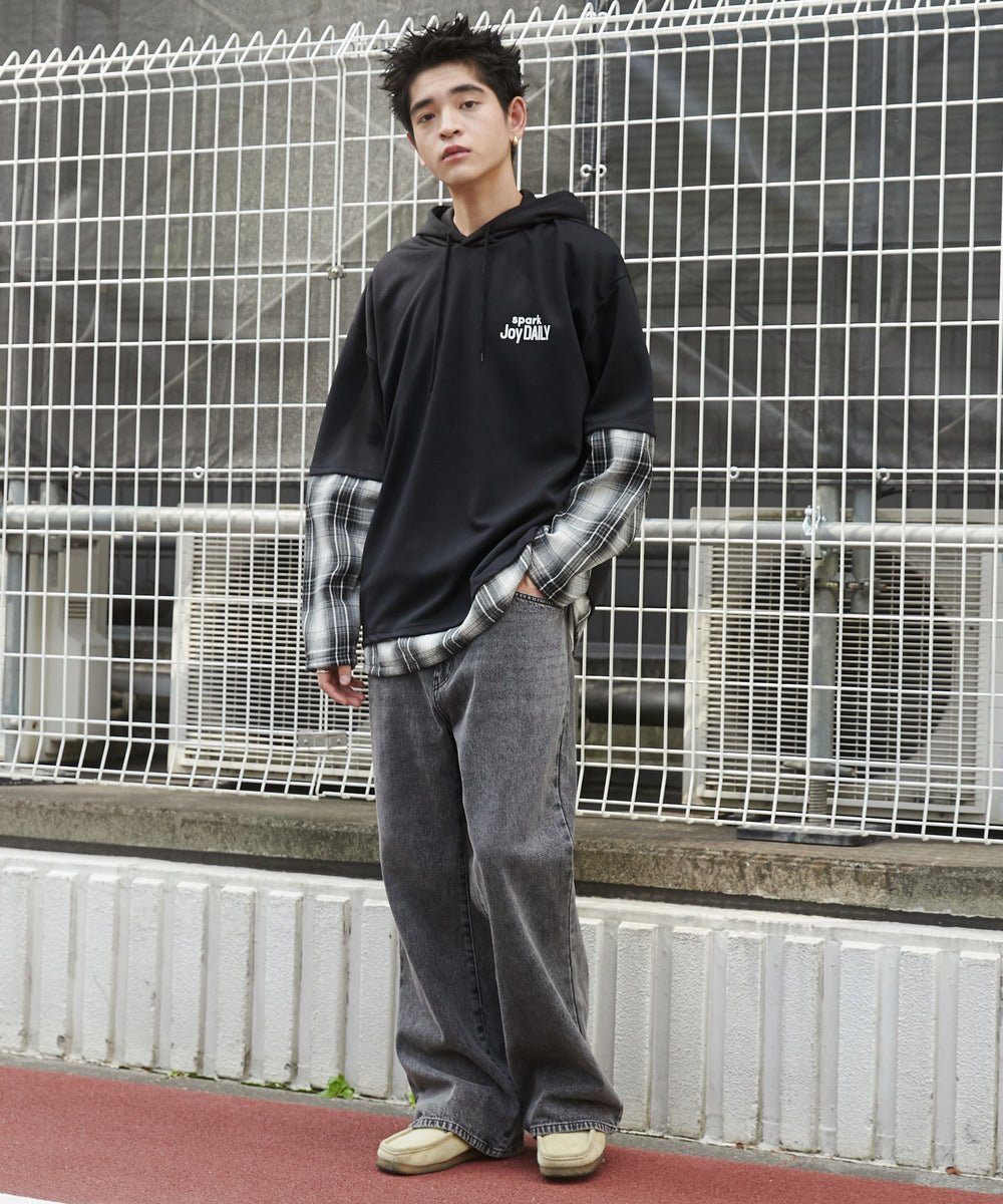 ブラック モデル：180cm L着用