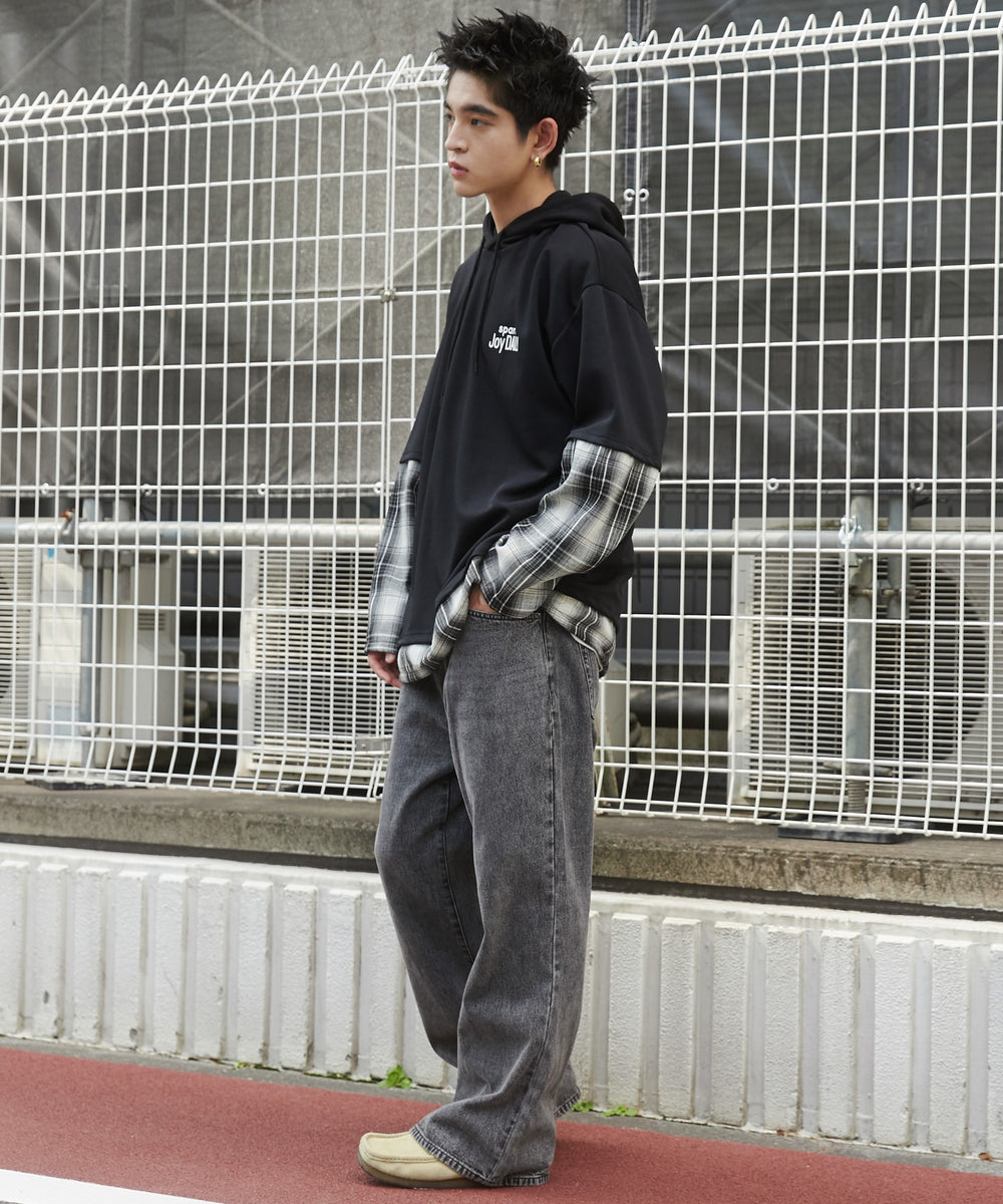 ブラック モデル：180cm L着用