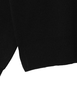 ミラノリブモックネックプルオーバー