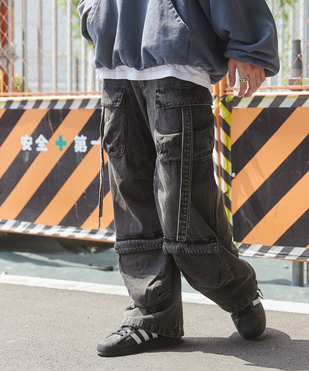 デニムブラック モデル：180cm L着用