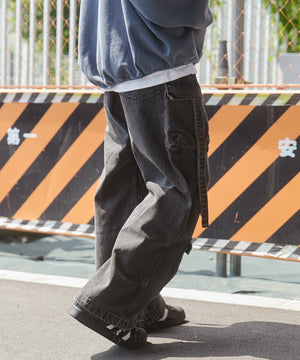 デニムブラック モデル：180cm L着用