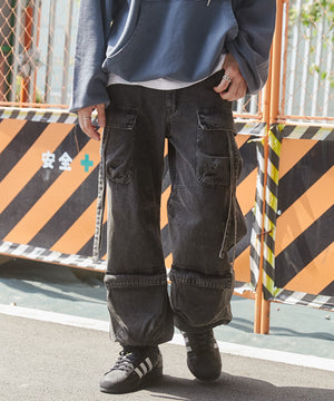 デニムブラック モデル：180cm L着用