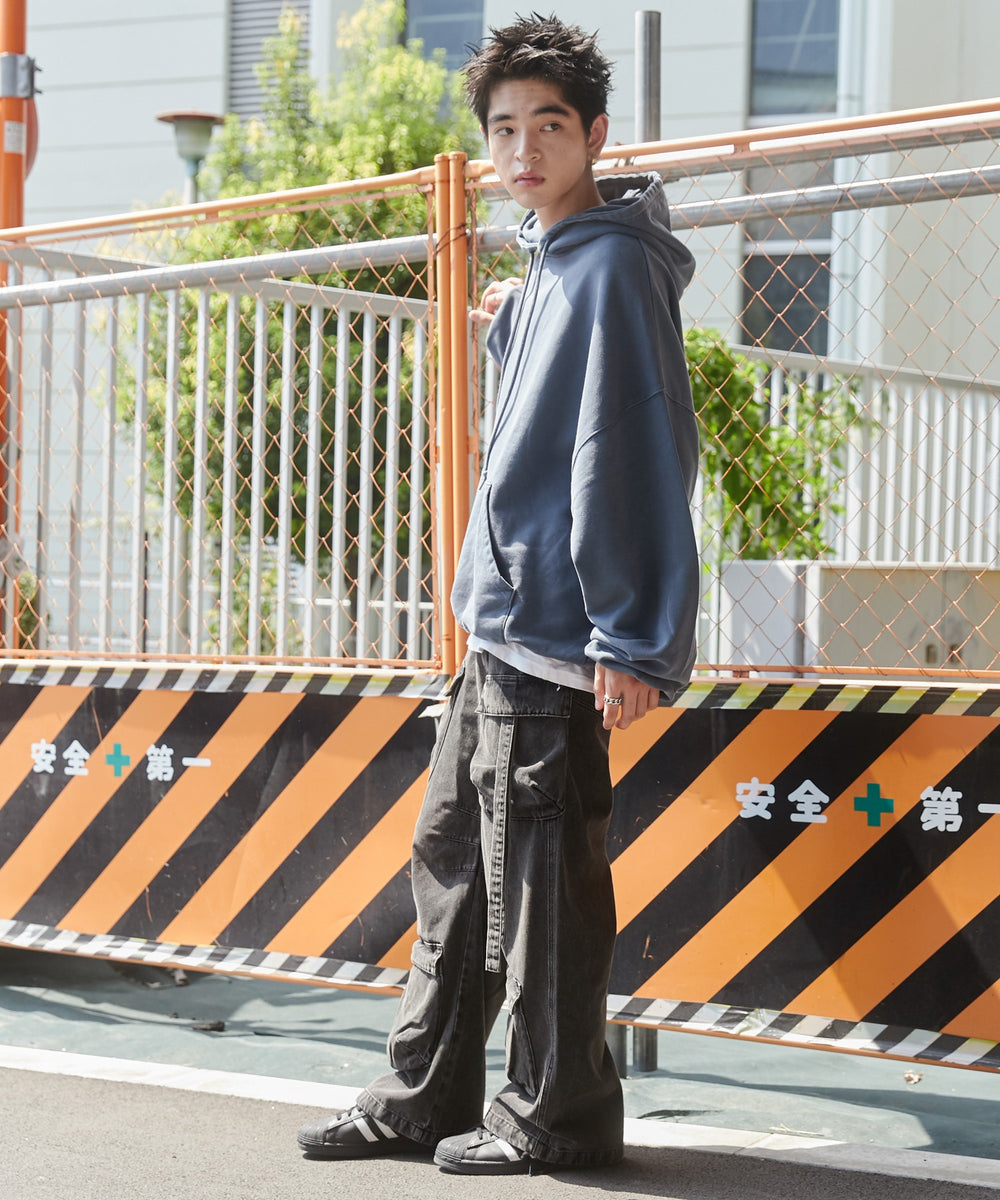 デニムブラック モデル：180cm L着用