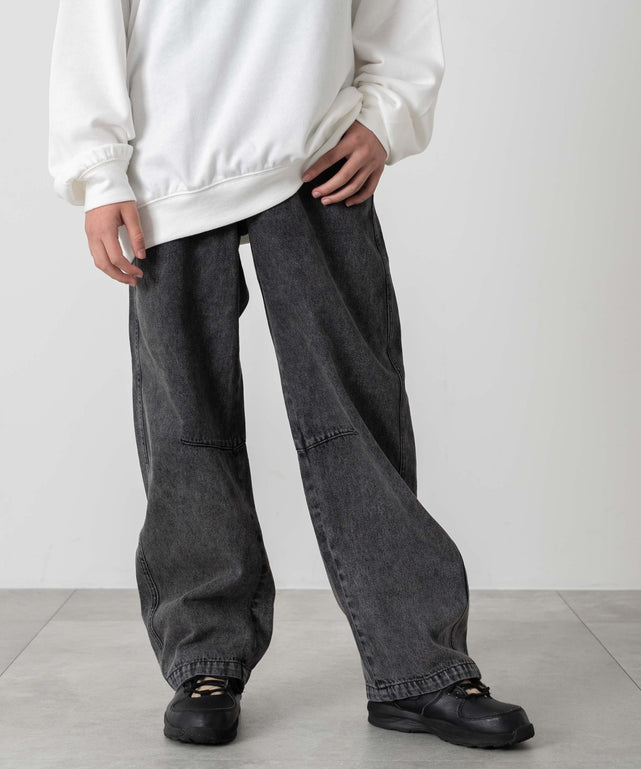 デニムブラックソノタ モデル：160cm サイズ160cm着用