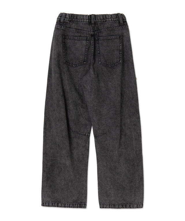 イージーバレルレッグデニムパンツ（JUNIOR）
