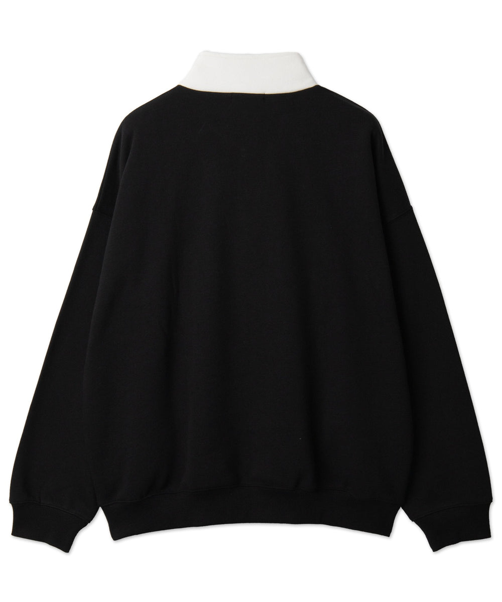 サークルロゴハーフジッププルオーバー