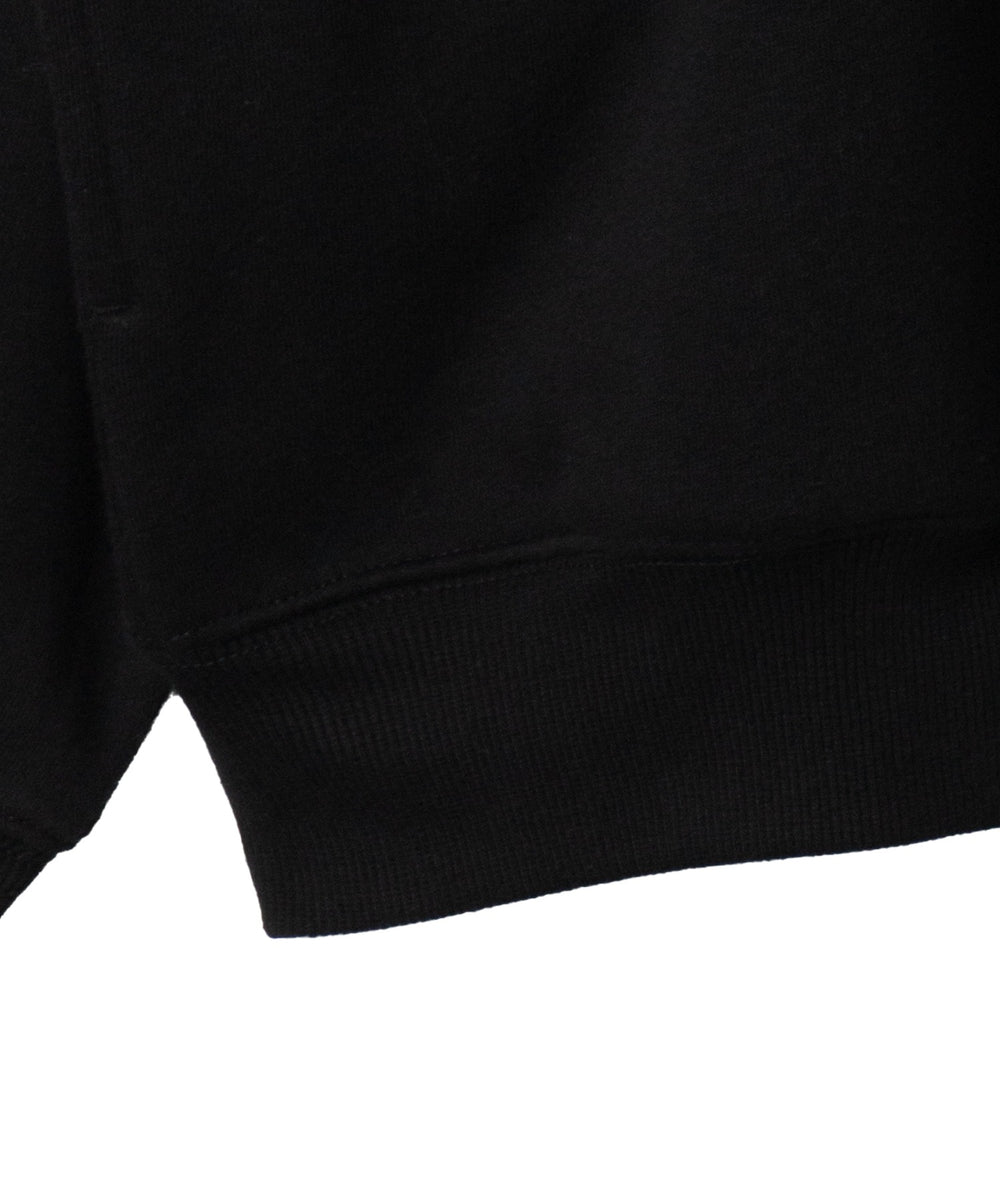 サークルロゴハーフジッププルオーバー