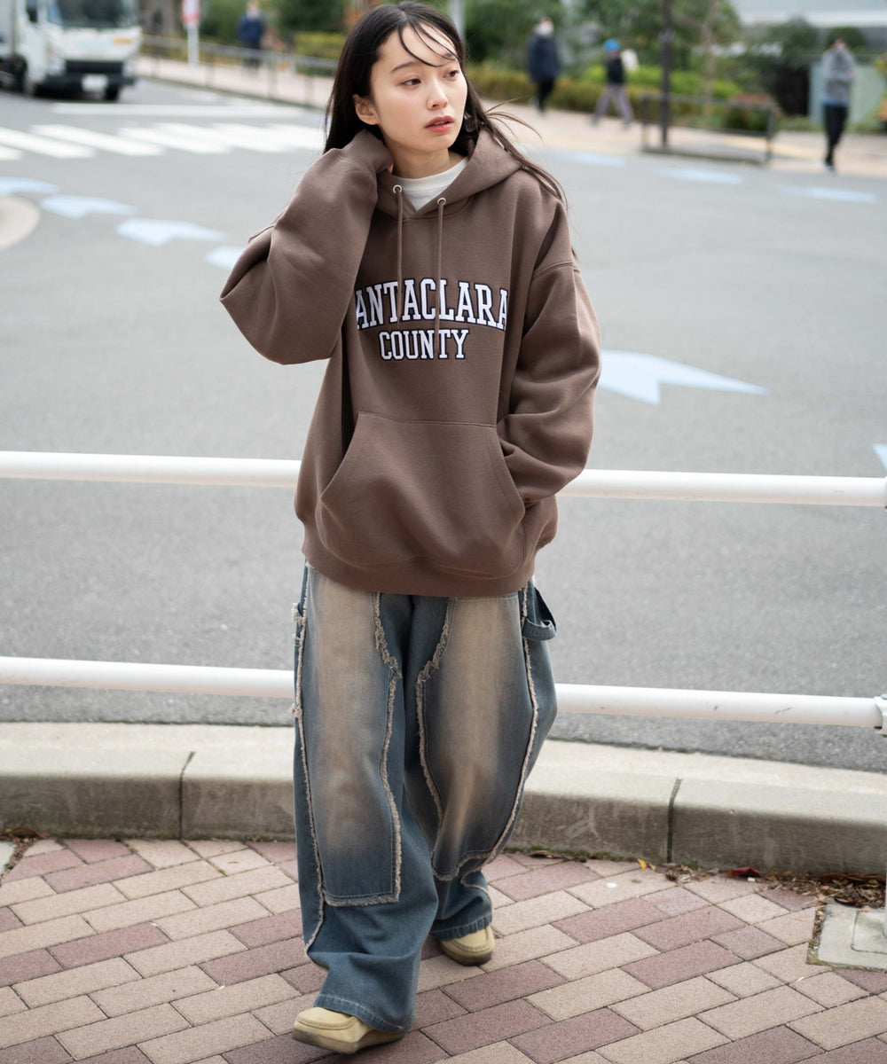 ブラウン　モデル:161cm L着用