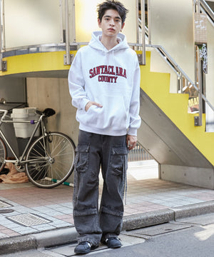 アッシュグレー　モデル:180cm L着用