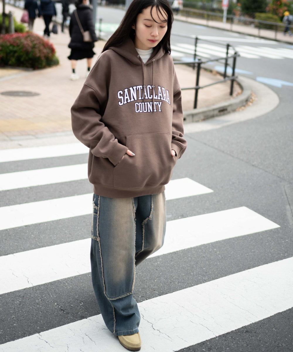 ブラウン　モデル:161cm L着用