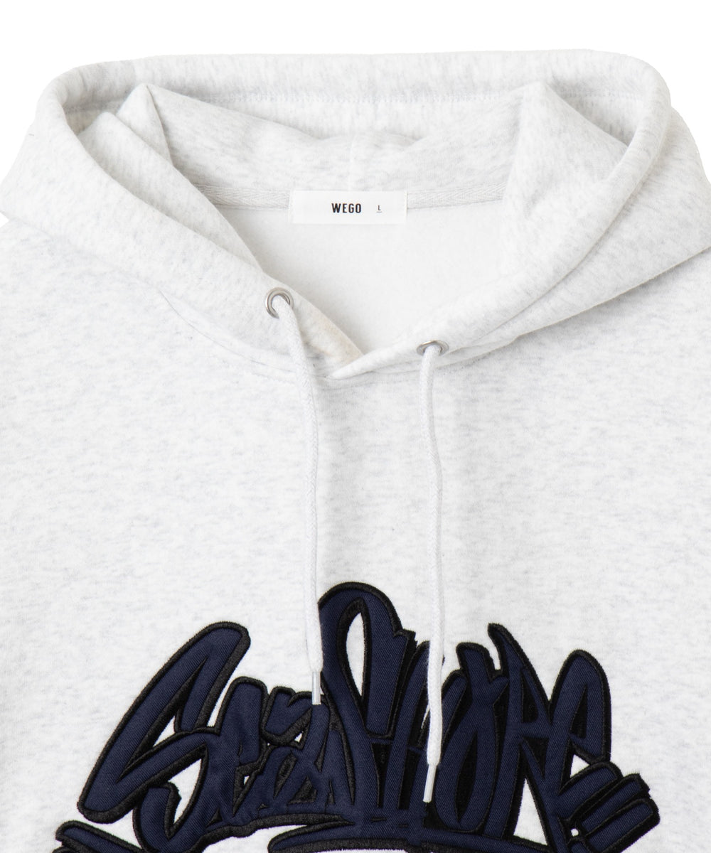 ワッペンロゴパーカー