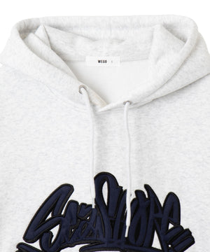 ワッペンロゴパーカー