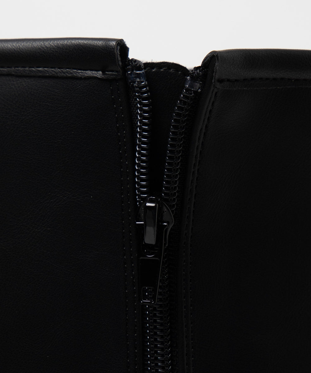 厚底エンジニアロングブーツ