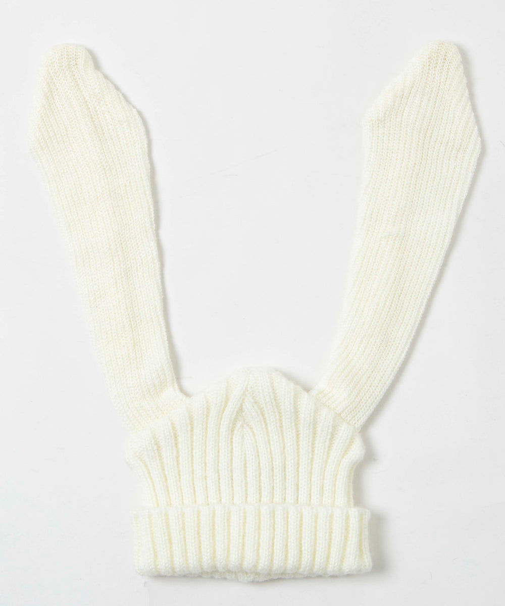 ウサミミニットキャップ