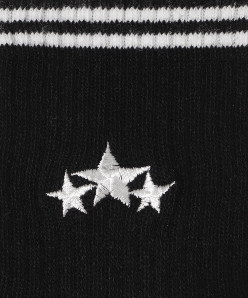 底パイルスターラインソックス（14㎝丈）