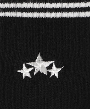 底パイルスターラインソックス（14㎝丈）