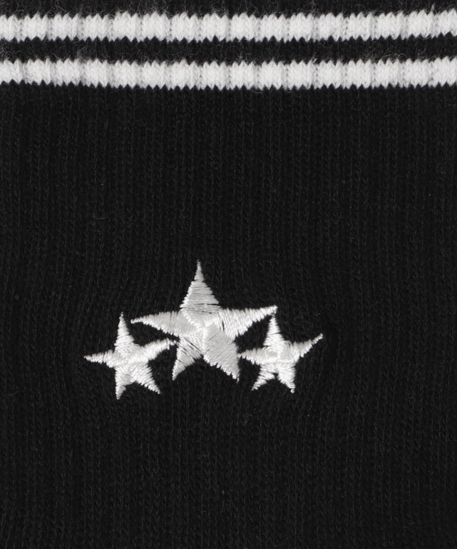 底パイルスターラインソックス（14㎝丈）