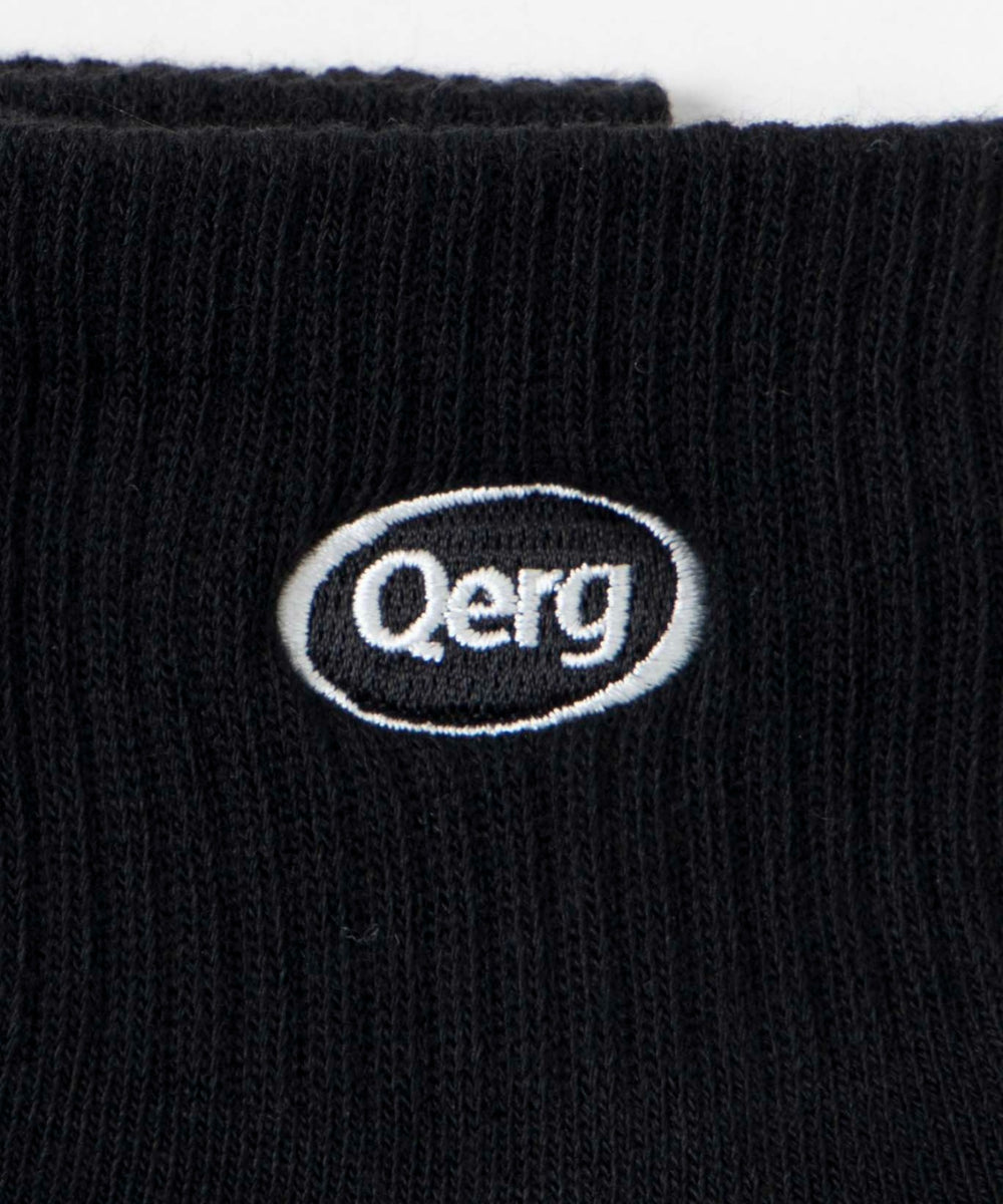 デザインロゴ刺繍アンクル底パイルソックス(23-25cm)