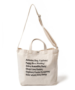 柄3（ロゴ総柄／キナリ）