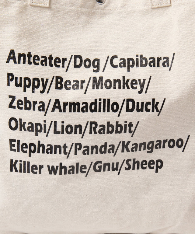 柄3（ロゴ総柄／キナリ）