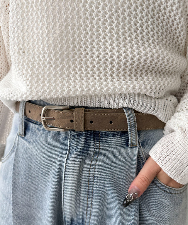 LPUプレーンベルト/ベージュソノタ