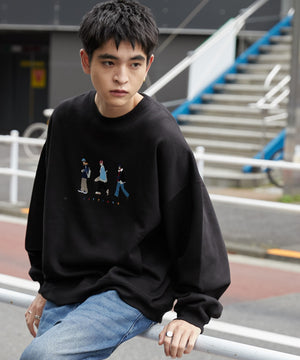 ブラック モデル：180cm L着用