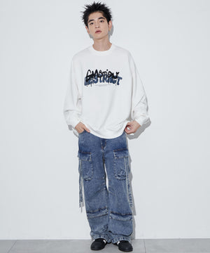 ホワイト 　モデル:180cm L着用