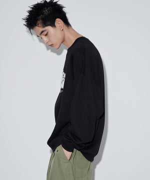 ブラック　モデル:180cm L着用