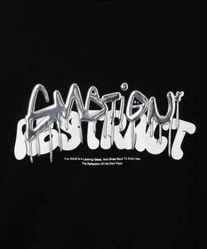 メタリックロゴプルオーバー