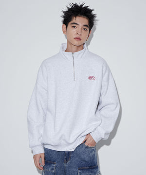 アッシュグレー 　モデル:180cm L着用