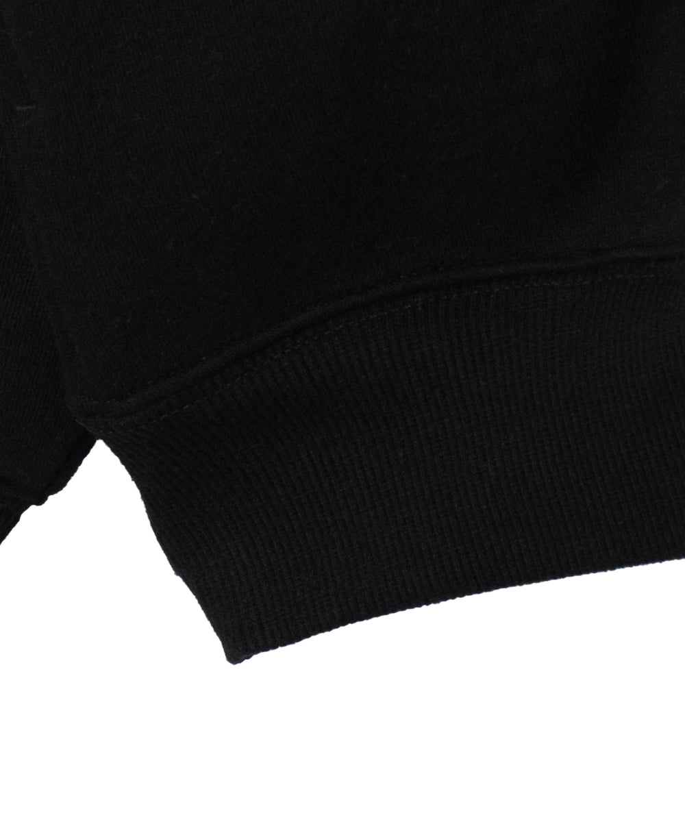 ワンポイントハーフジッププルオーバー