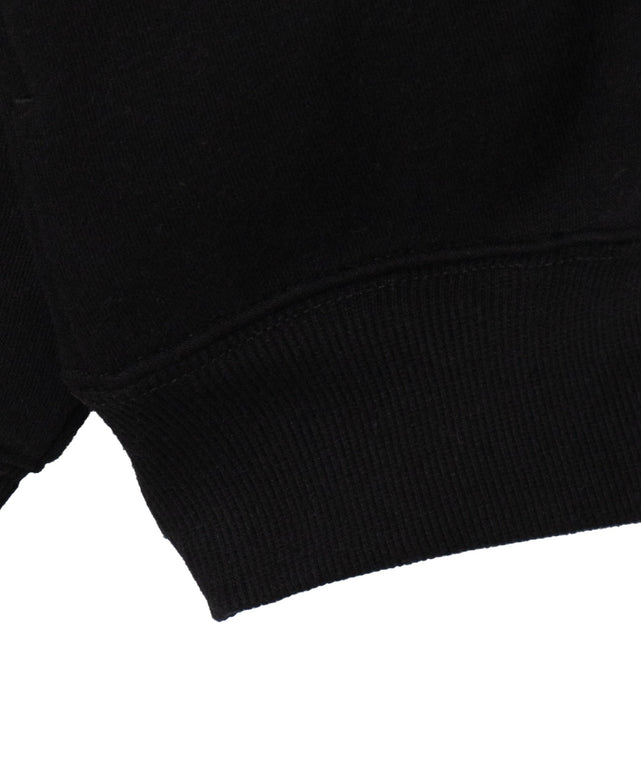 ワンポイントハーフジッププルオーバー