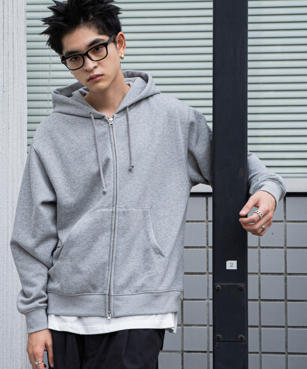 杢グレー モデル：180cm L着用