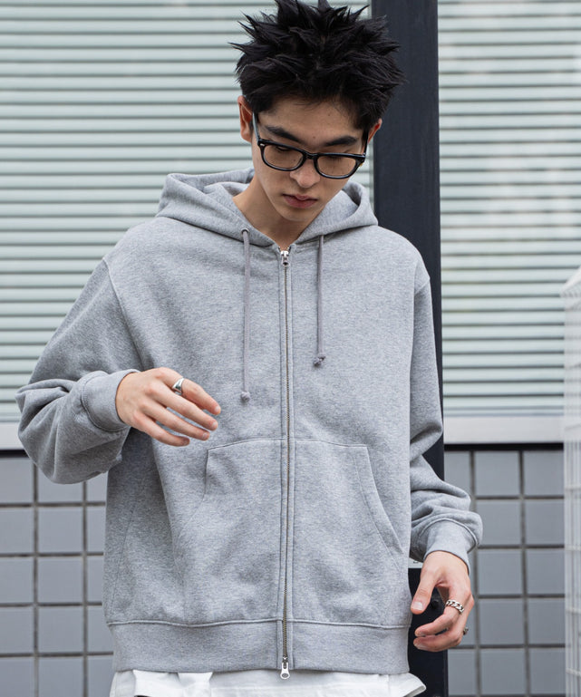 杢グレー モデル：180cm L着用