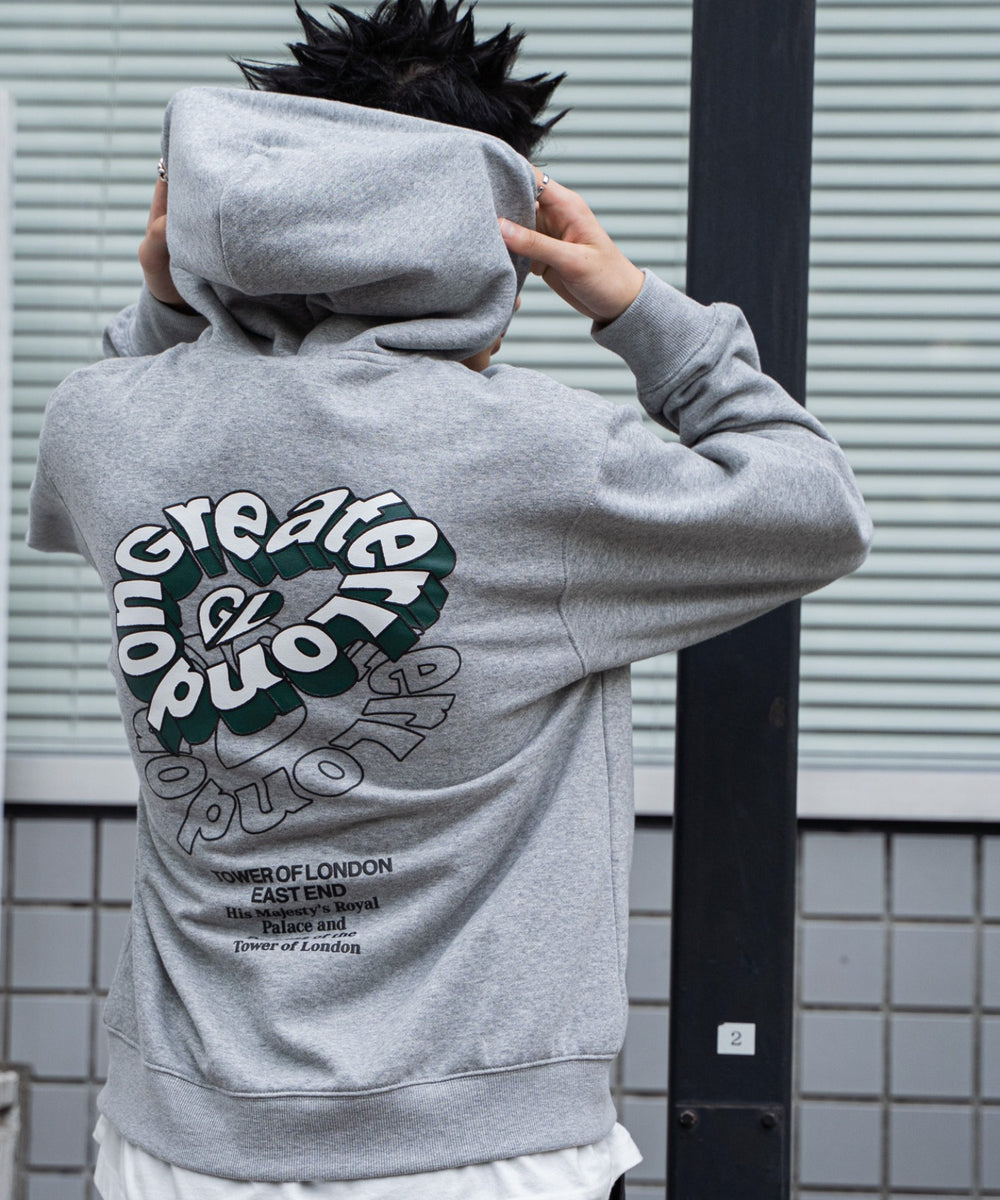 杢グレー モデル：180cm L着用