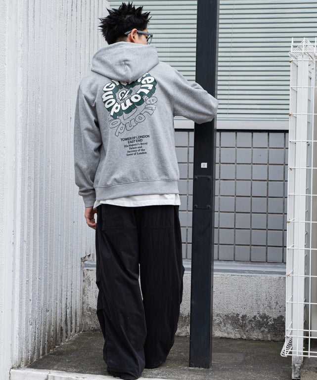 杢グレー モデル：180cm L着用