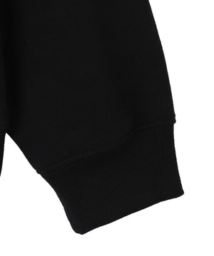 リラックスフィットバックロゴジップパーカー