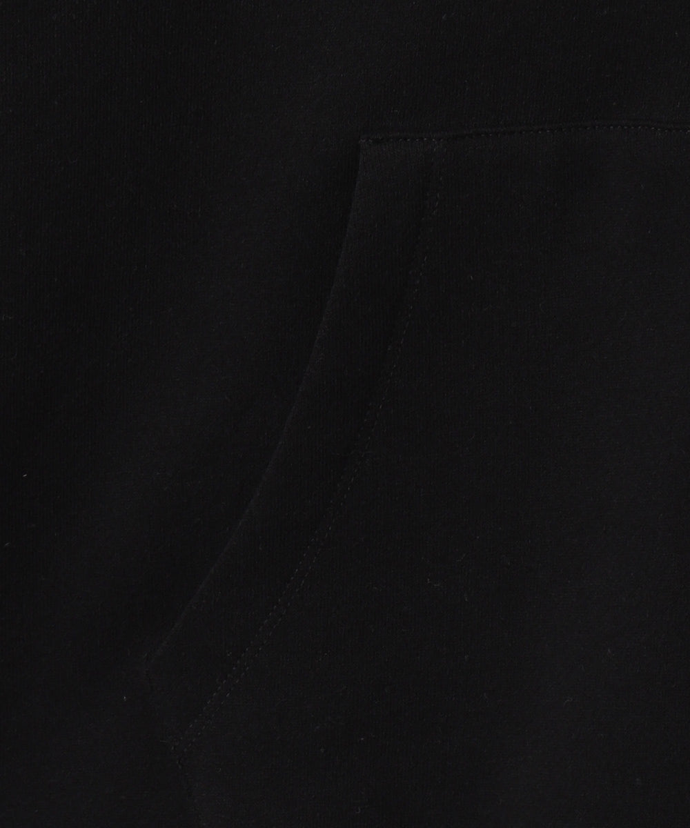 リラックスフィットバックロゴジップパーカー