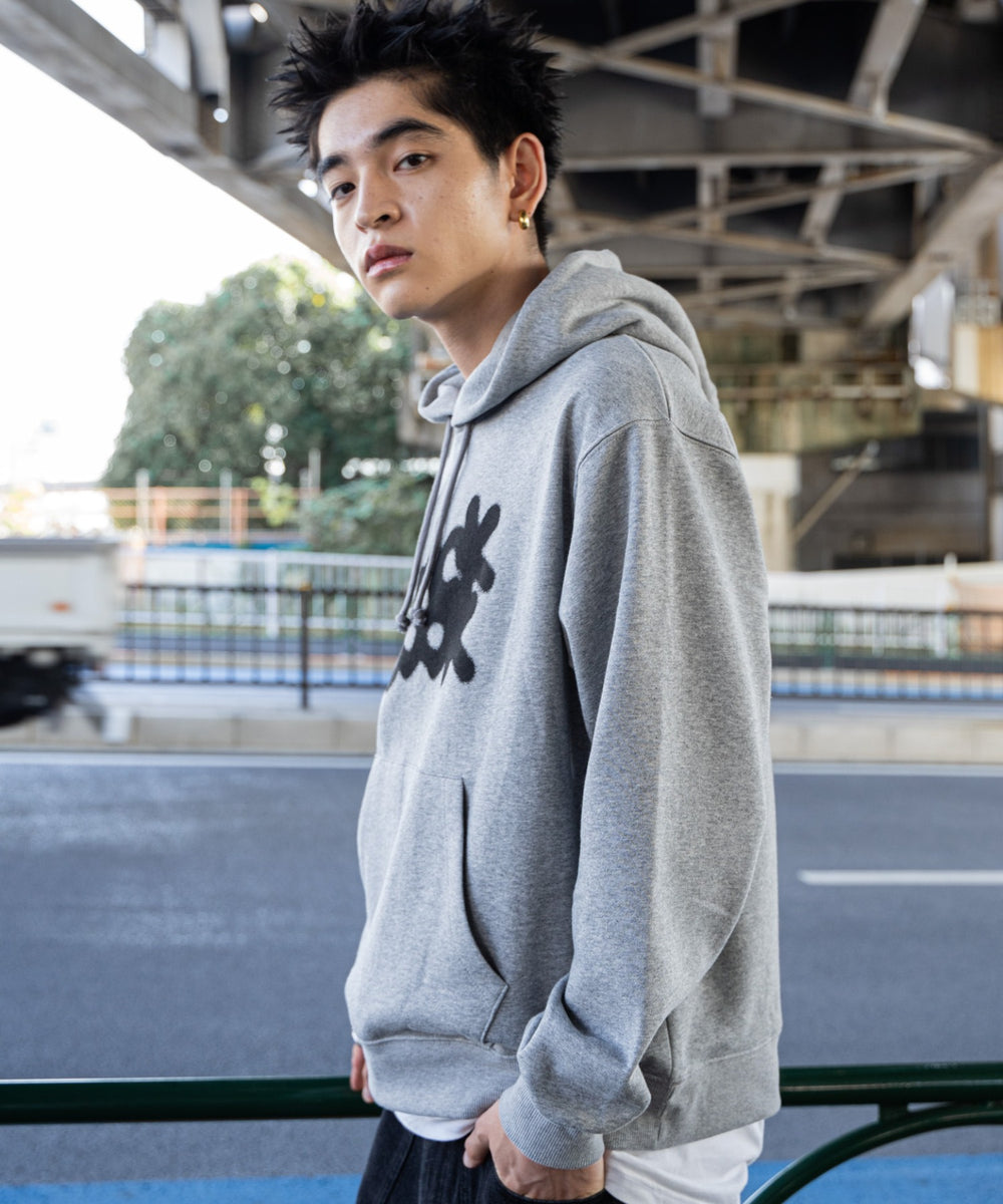 杢グレー モデル：180cm L着用