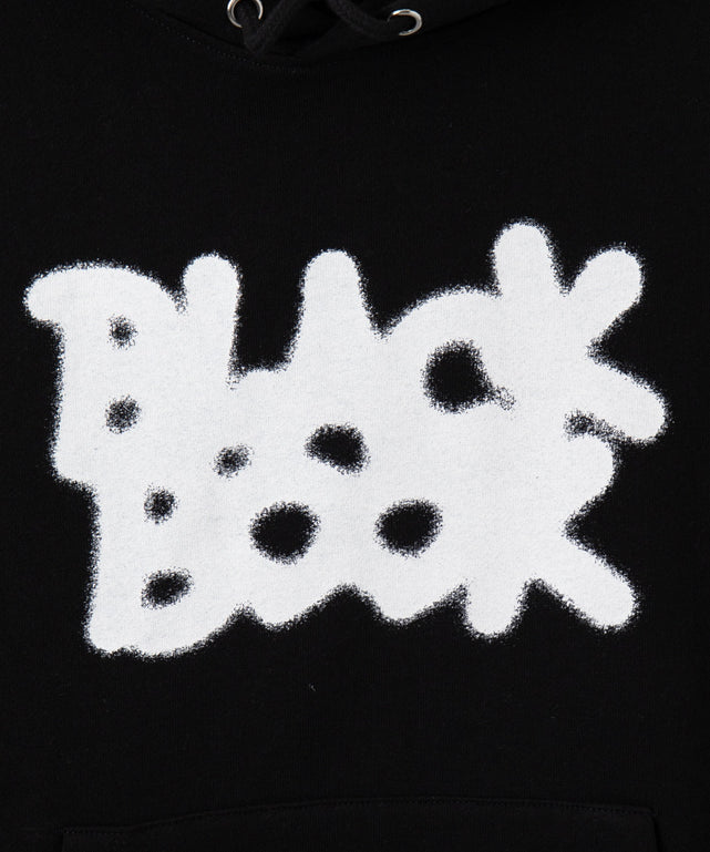 リラックスフィットスプレーグラフィックパーカー