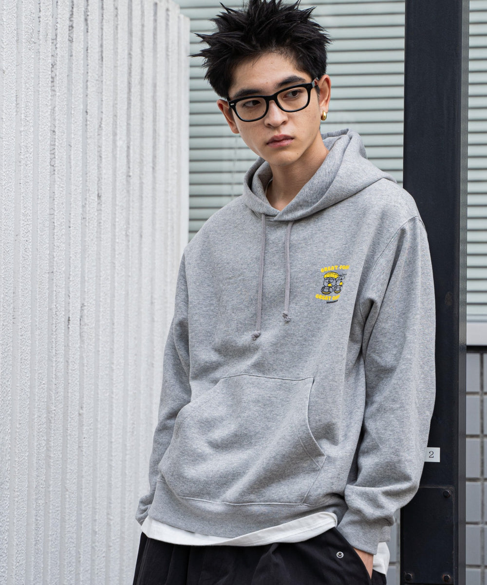 杢グレー モデル：180cm L着用