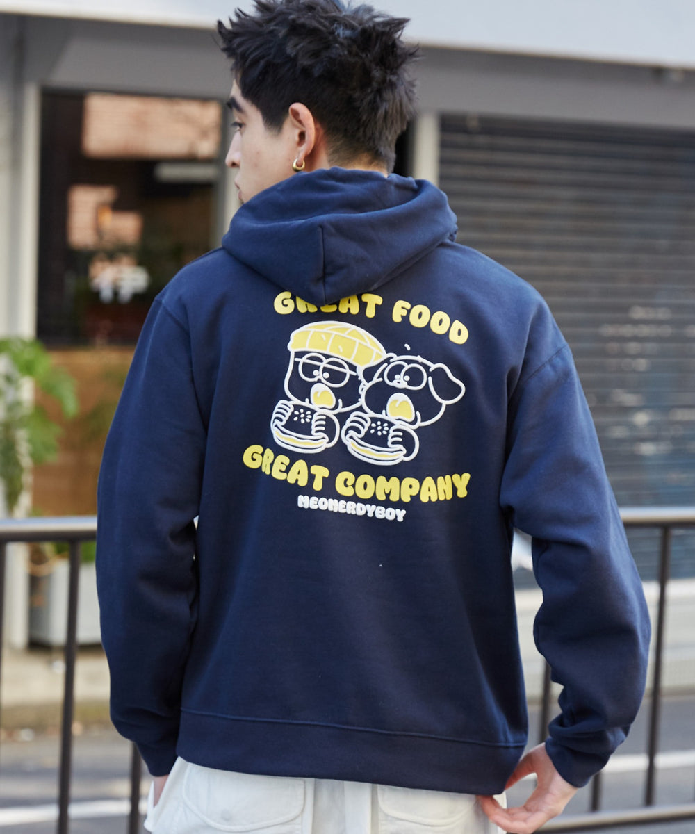 ネイビー モデル：180cm L着用